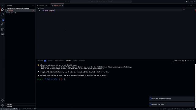 TEAL in Codespaces update (no launch.json needed for simple contracts) смотреть онлайн