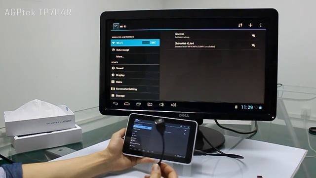 AGPtek TP704R 7" 4GB Dual Core Android 4.1 Jelly Bean Tablet PC смотреть онлайн