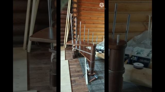 Сборка модульной лестницы. смотреть онлайн