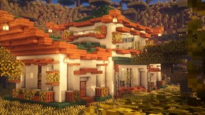 Учебник по майнкрафту, как построить современный японский дом, minecraft.