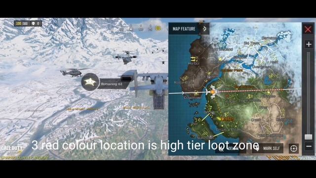 LAND IN HIGH TIER LOOT ZONES 5 TIMES IN CALL OF DUTY MOBILE смотреть онлайн