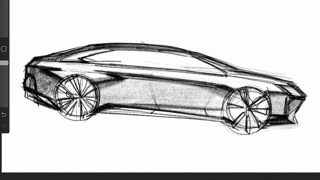 [Daily sketch] car design sketch tutorial смотреть онлайн