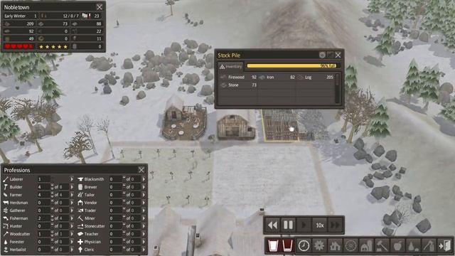 Banished - Прохождение - #1 - Начало строительства смотреть онлайн
