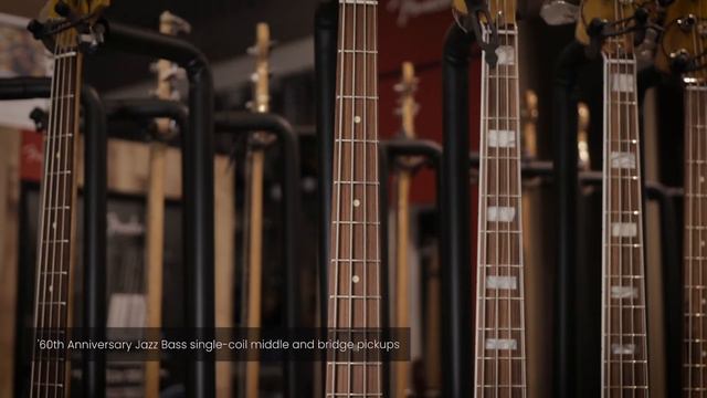 Fender 60th Anniversary Roadworn 60s Jazz Bass Quickview - Cosmo Music смотреть онлайн