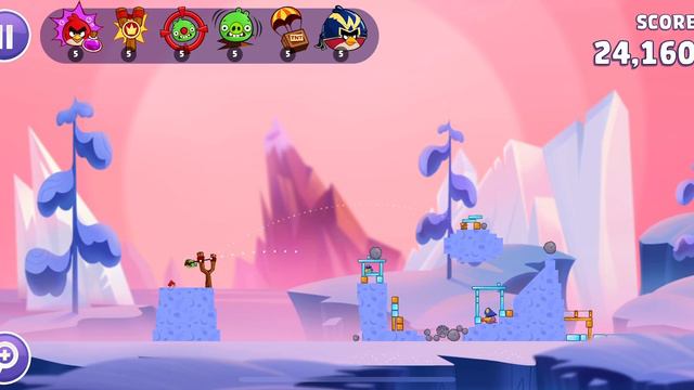 Angry Birds Reloaded: Frenemies - Level 26 (3 Stars) IOS Gameplay Walkthrough (HD) смотреть онлайн