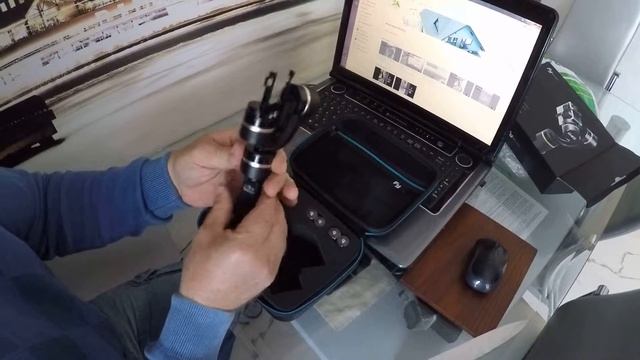 Распаковка электронного стабилизатора Feiyu FY-G4S Ultra Gimbal 3x для камер HERO смотреть онлайн