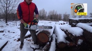 STIHL MSA 300 C. Реальний тест на всіх режимах