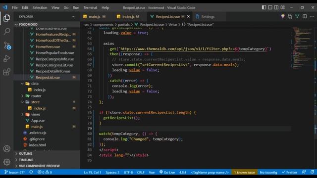 VueJS 3 Full Tutorial - #27 State management with VueX and Custom JavaScript events смотреть онлайн