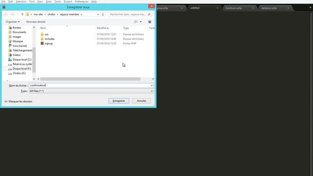 إنشاء نظام الأعضاء ب PHP - الجزء 2 | Creating A Member System in PHP - Part 2 смотреть онлайн