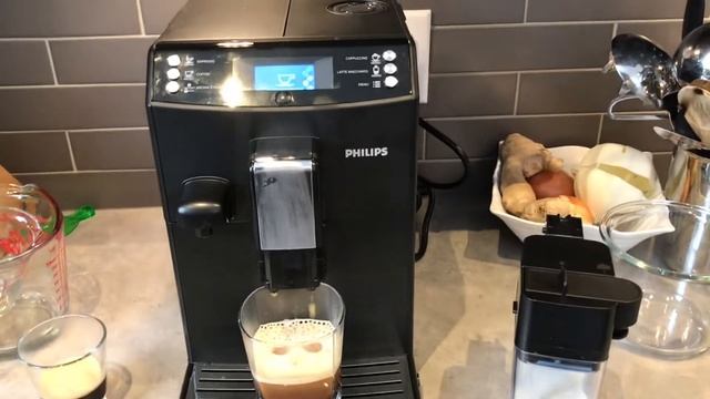 Philips 3100 Super Automatic One Touch Espresso and Cappuccino Machine Review смотреть онлайн