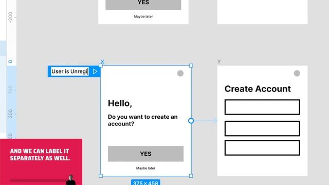 NEW Figma Feature - How to Create Multiple Prototypes // Create Separate Flows on One Figma Page. смотреть онлайн