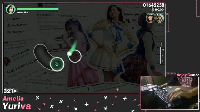 osu!Liveplay | JKT48 - Heavy Rotation [Hard] +HDDT |100% SS смотреть онлайн