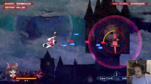 MONOCLE REIMU IS OP!!!! | Touhou: Azure Reflections PS4 смотреть онлайн