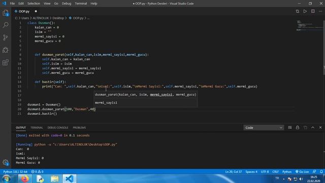 Python OOP #1 смотреть онлайн