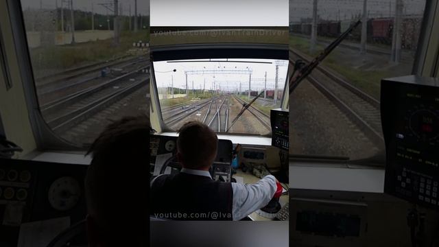 Залетаем на станцию Свирь ✈️ на электропоезде ЭД9М смотреть онлайн