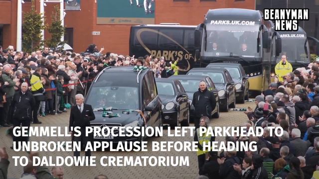 Celtic Fans Bid Farewell To Lisbon Lion Tommy Gemmell смотреть онлайн