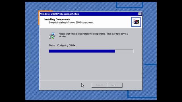 Windows 2000 Install Tutorial смотреть онлайн