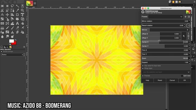 How to make a Kaleidoscope Effect in GIMP смотреть онлайн