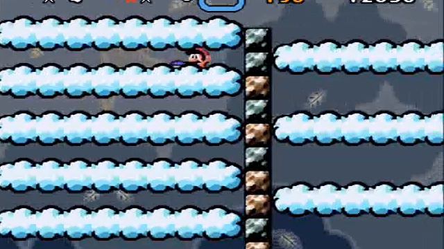 SMWCentral Choco Level Contest - 26th - Night Sky Bridge by King Boo смотреть онлайн