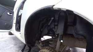 Установка задних подкрылок(локер) Ларгус и удаление ржавчины