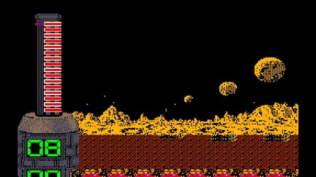 Вектор-06Ц, игра Forpost (Vector-06C, Forpost)