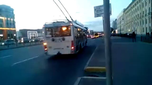 Троллейбус Мегаполис Питерский 24 смотреть онлайн
