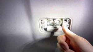 Toyota Highlander замена лампочек в салоне на светодиодные Тойота Хайлендер кузов U40 2013 г.в.