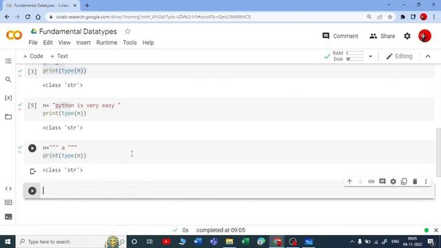 5. Fundamentals of Data Types - II | Int, Float, Str, Bool| Python for All | For Complete Beginners смотреть онлайн