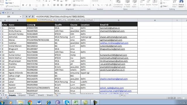 vlookup & Array vlookup - Get All Column Result with single function смотреть онлайн