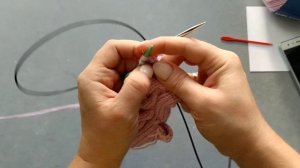 Как связать варежки спицами. 5-7 лет