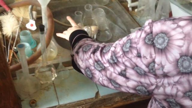 Реакция на выявления известняка.