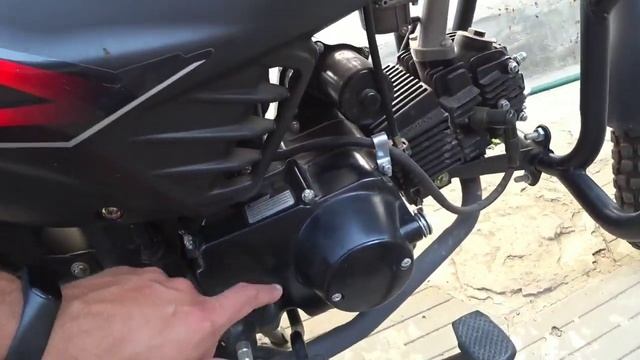 Мопед Альфа 125см³ (модель Alpha ZS50-C) | ЗАМЕНА МОТОРНОГО МАСЛА | ВЛОГ 09/2020 смотреть онлайн