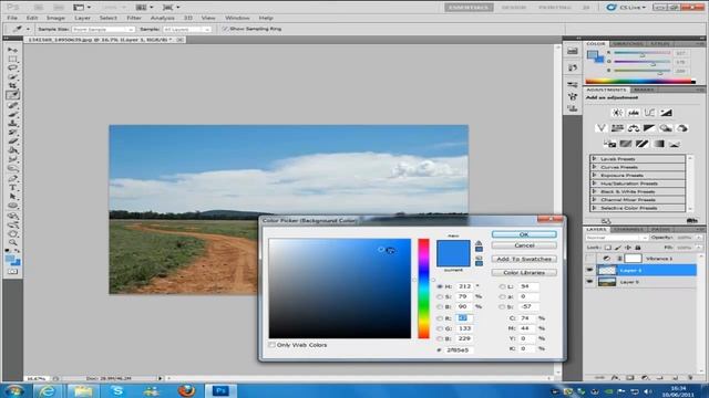 Photoshop CS5 Vivid Sky Effect Tutorial смотреть онлайн