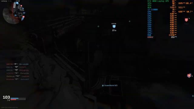 Call of Duty Modern Warfare Domination. Gigabyte Aorus 15P YD. i7-11800H / RTX 3080. 175% Render = смотреть онлайн