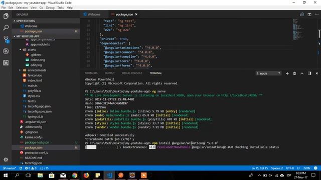 Update angular 2 or 4 to angular 5 Part 1 смотреть онлайн
