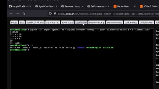 Run Linux Or Win 2000 in the Browser! Noob look at (copy.sh/v86) смотреть онлайн