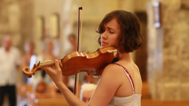 Melinda Stocker: tantalizingly brief violin sample from the 2010 Musique-Cordiale Festival смотреть онлайн