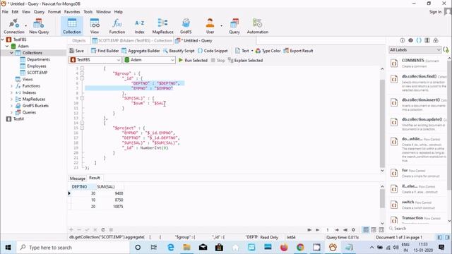 How to Achieve Group By Functionality in MongoDB смотреть онлайн
