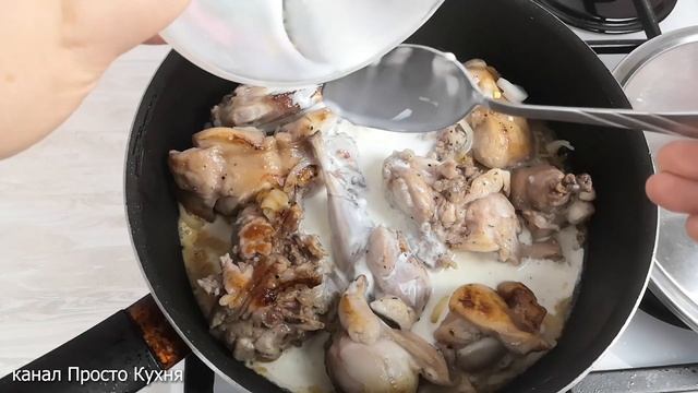 Кролик тушеный в сметане на Рождество | Просто Кухня - Выпуск 135 смотреть онлайн