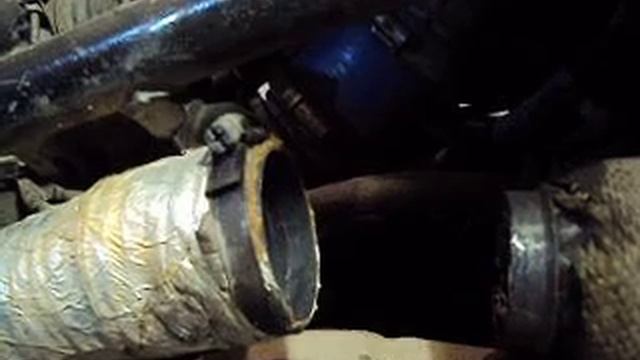 Соединение лушителя с гофрой CFmoto смотреть онлайн