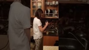 Готовлю яблочное пюре, в блендаре