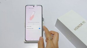 How to enable double tap to on screen in honor 90 lite , 90 pro | 90 double tap to on screen settin