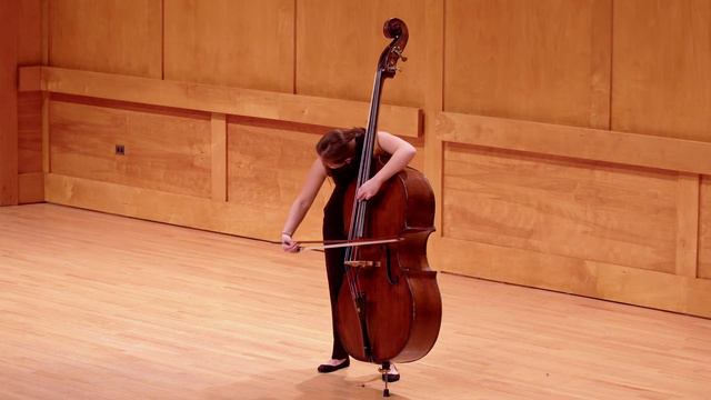 Barbash Competition Bach Suite No 2 in D Minor Nina Bernat, double bass Master смотреть онлайн