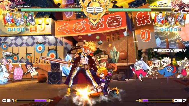 Million Arthur Arcana Blood: Thief Arthur Story Playthrough смотреть онлайн