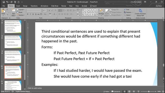 Conditional Sentences (Zero, first, second, and third conditional) смотреть онлайн