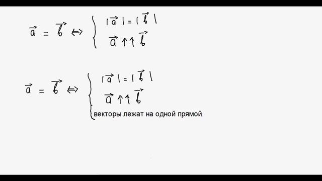 Проекция вектора на ось. смотреть онлайн