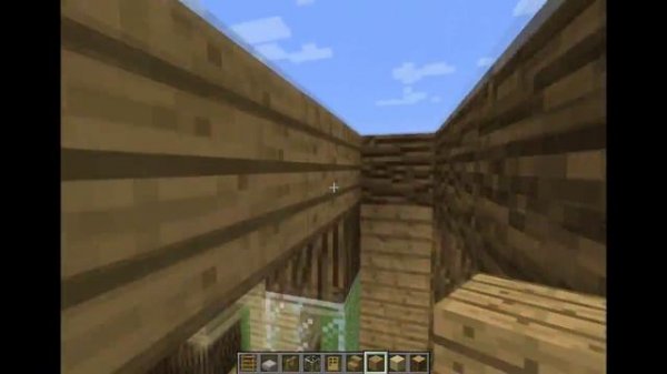 Как построить Очень Уютный Дом В Minecraft 9х9 Блоков ? 1 часть