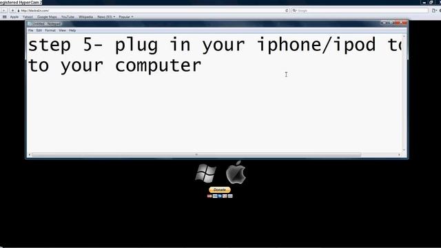 How to jailbreak your iphone/ipod touch the EASY WAY!(firmware 3.1.2) смотреть онлайн