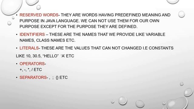 Tokens in Java - Class 8 смотреть онлайн
