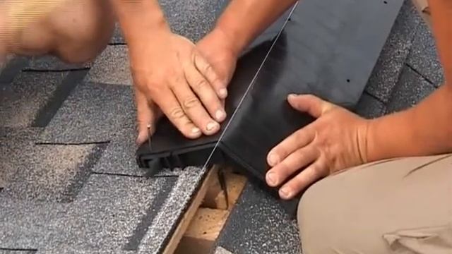 Коньковый вентиляционный профиль ТехноНиколь смотреть онлайн